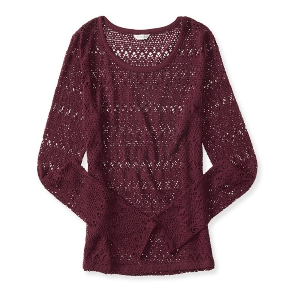 Aeropostale Crochet Top